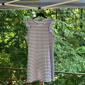 Shein curve 1xl ruffle armhole dress